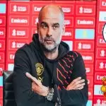 Pep Guardiola's Message to Man United, Vows to Secure FA Cup trophy to keep treble dream alive