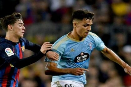 Manchester City Shift Focus to Celta Vigo's Gabri Veiga After Declan Rice Bid Rejected