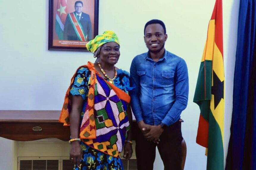 H.E. Fidelia Graand-Galon receives invitation to attend the Modern Gospel Music Awards in Aug, 2023 1 PICTURE 1