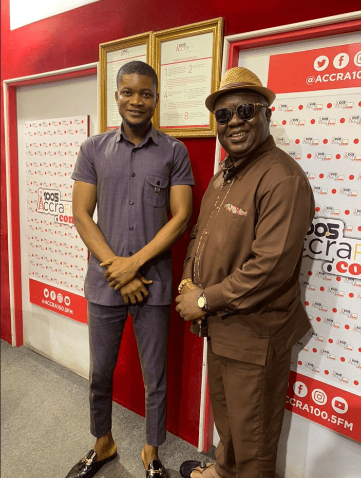 In the Spotlight: legendary Fred Kyei Mensah (Fredima)'s Hails Kingsley Baah's Musical Brilliance on Accra 100.5 FM 2 In the Spotlight: legendary Fred Kyei Mensah (Fredima)'s Hails Kingsley Baah's Musical Brilliance on Accra 100.5 FM