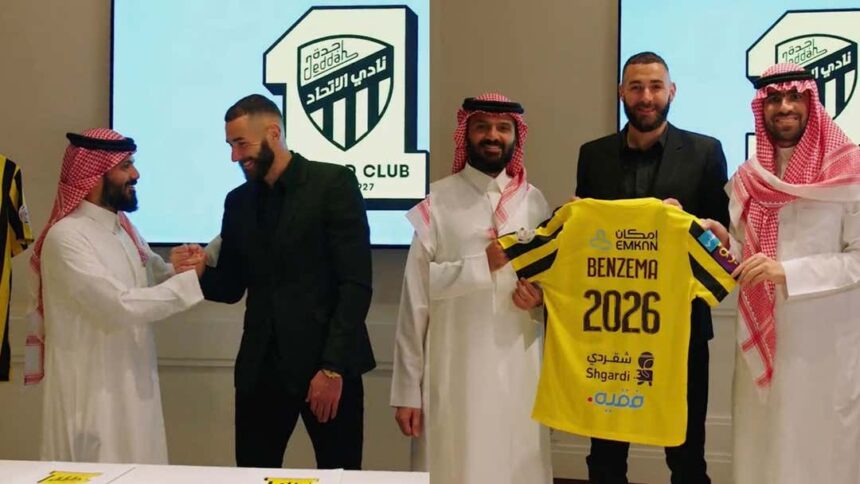 Karim Benzema joins Al Ittihad after Real Madrid departure on a €400m contract