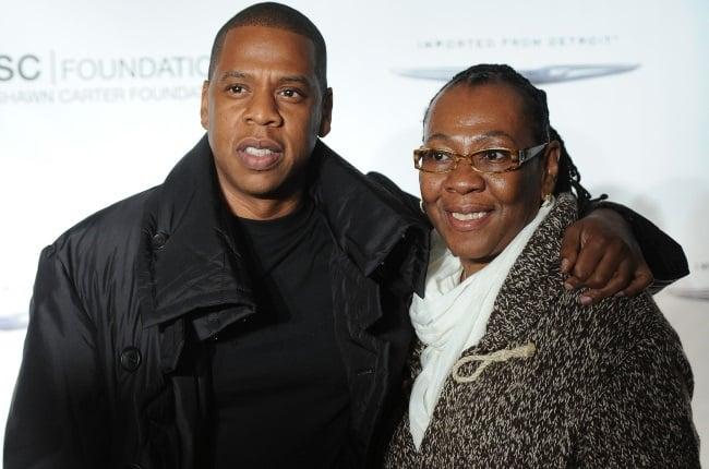 Photo of rapper Jay Z and his mum Gloria Carter