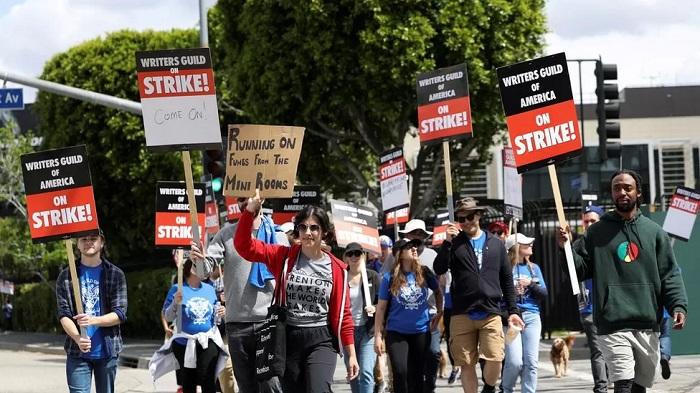 Hollywood Actors, Writers Go On Strike. Here's What It Means