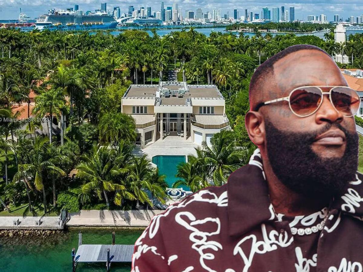Rapper Rick Ross Unveils $37 Million Star Island Hideaway in Miami