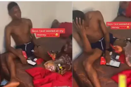 OH! Man Weeps Over Fake iPhone 13 Pro Max Purchase (See Details + VIDEO)