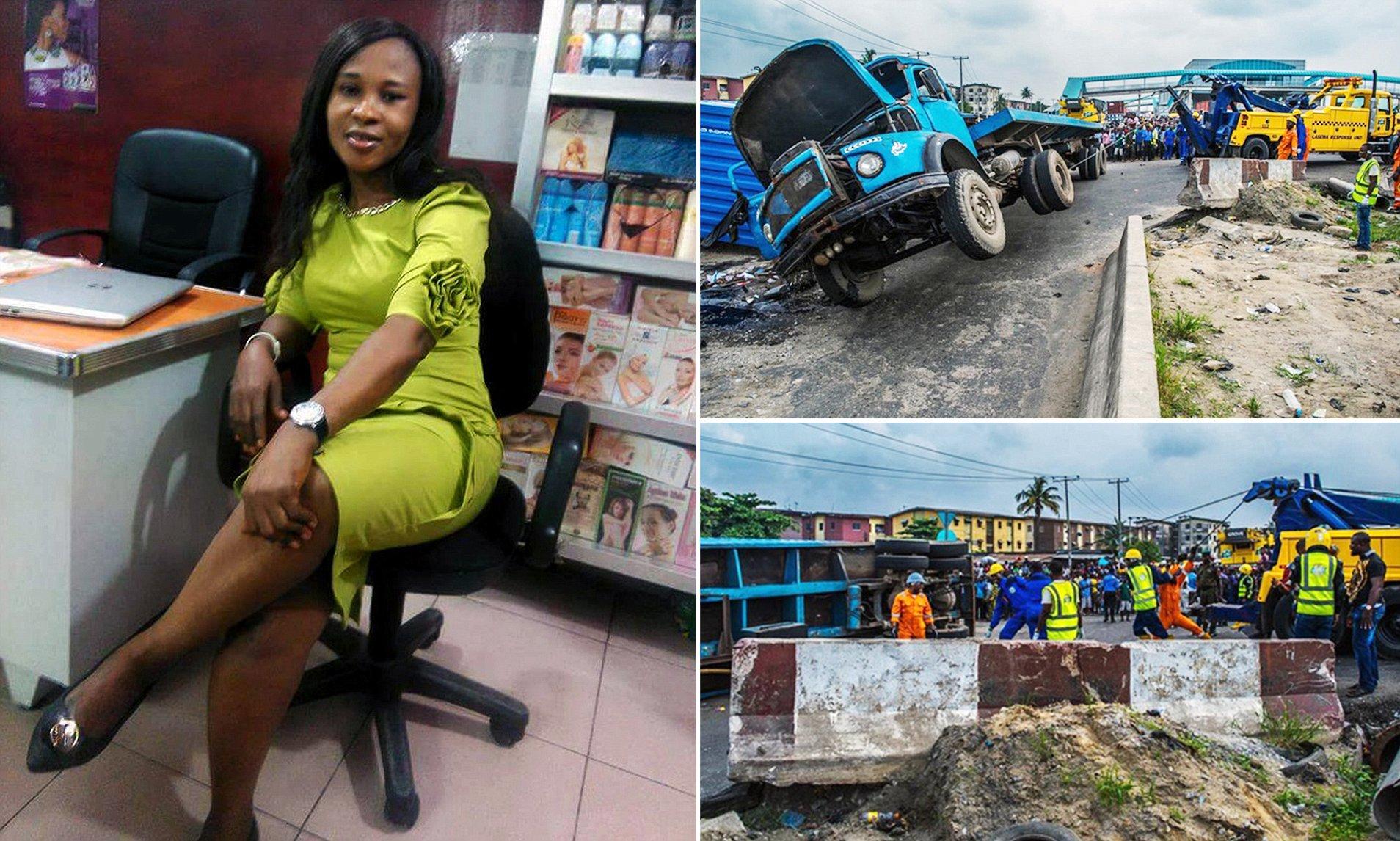 Woman Crushed to Death by Falling Container in Onitsha - News Report on TownFlex