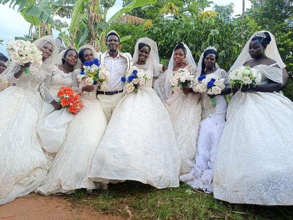 This Ugandan Man Married Seven Wives in a Unique Ceremony 