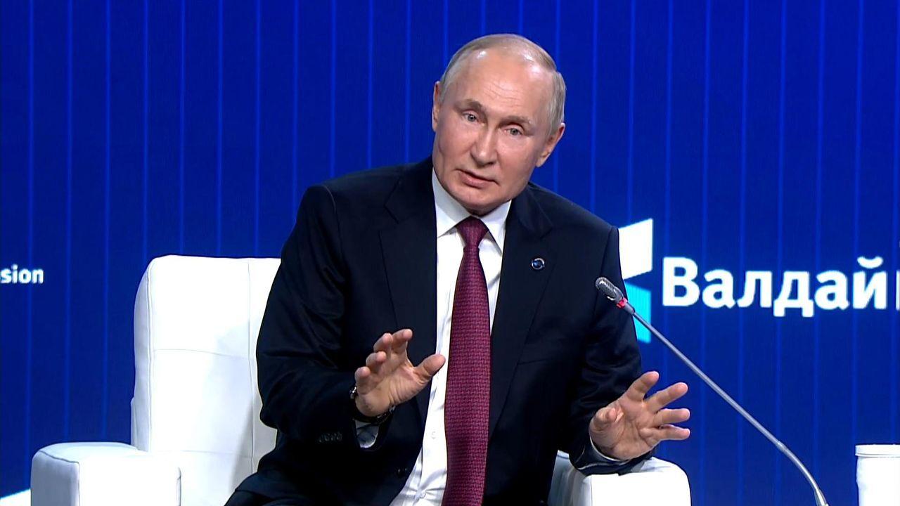 Russian President Putin Claims Ukraine War Is About Principles, Not Territory