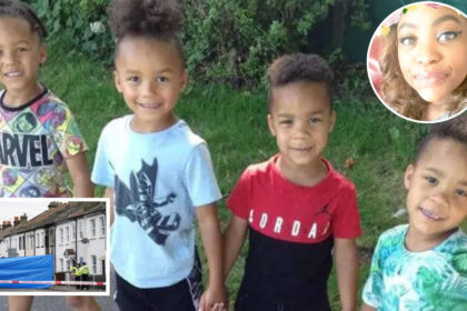 A heart-wrenching incident unfolded in Collingwood Road, Sutton, as a house fire claimed the lives of four young children on December 16, 2021.