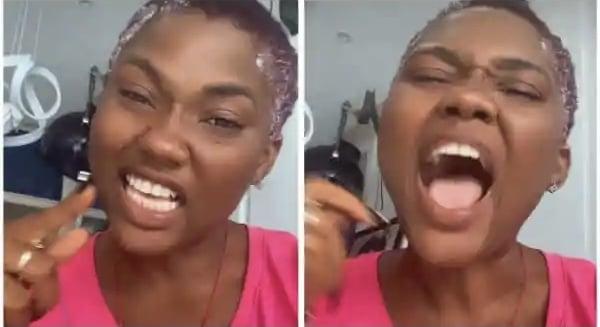 Lady Confronts Abena Korkor Over Unsettled GHS2,000 Bill