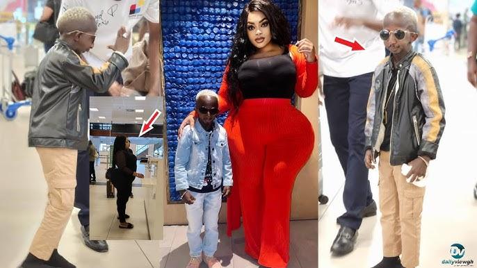 Grand P & His Tundra Girlfriend Arrive In Ghana with Adwoa Dance