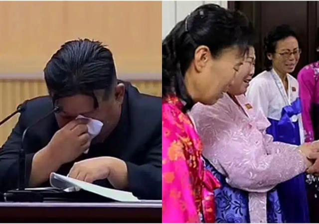Tearful Kim Jong Un Begs Women to Give Birth to More Children