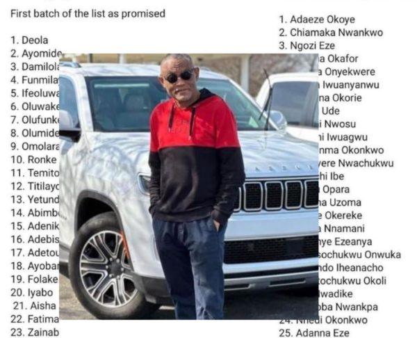 FILLA! Man Reveals Names of 300 Women He Has Slept with on His 70th Birthday 2 Man Reveals Names of 300 Women He Has Slept with on His 70th Birthday