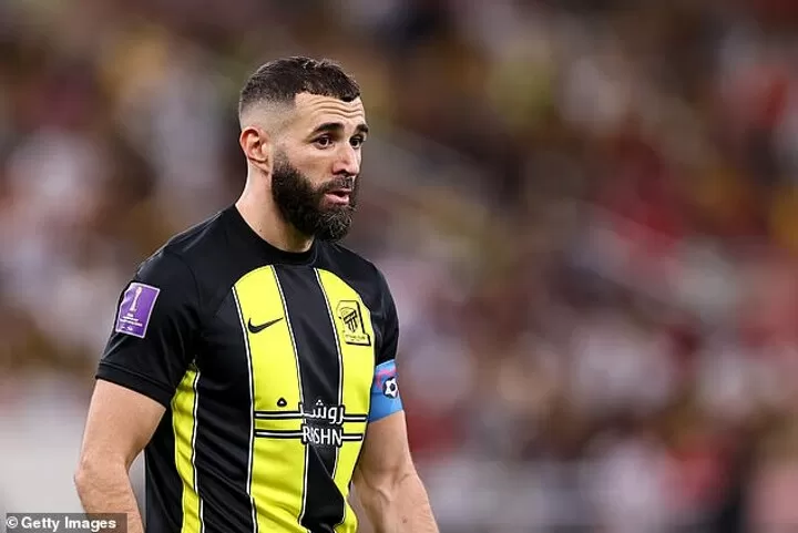 Benzema Left Stranded, Excluded from Al-Ittihad's Mid-Season Camp