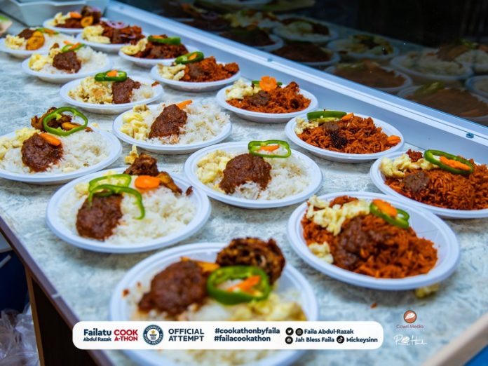 CHECK OUT Stats: Chef Faila Dishes Up Over 150 Meals in 10-Day Feat