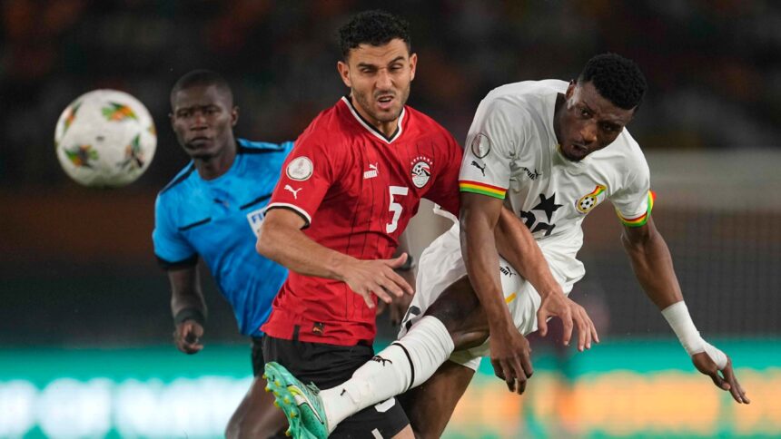 Ghana draws 2-2 with Egypt; Kudus' double overshadowed by defensive mistakes
