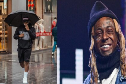 Lil Wayne posts a picture of Medikal on his Instag