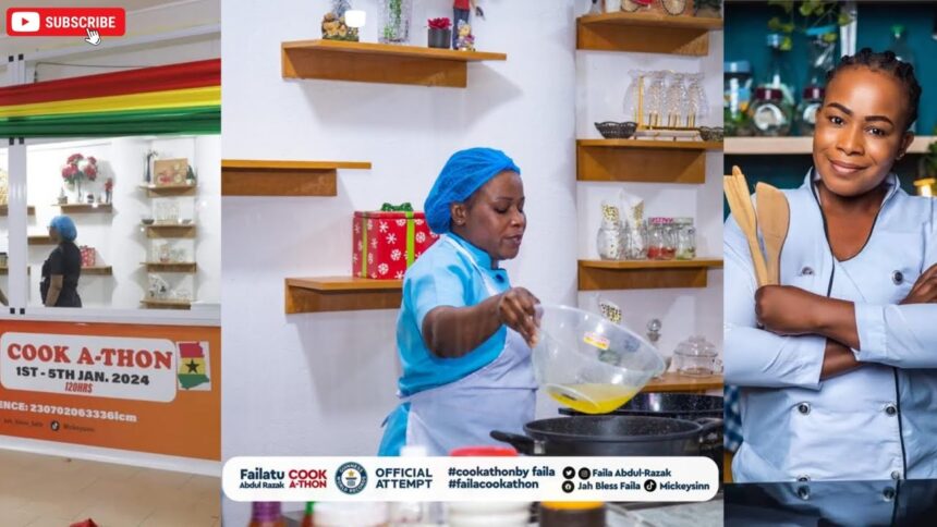 VP Bawumia Supports Chef Failatu's GWR Cook-A-Thon with ₵30k
