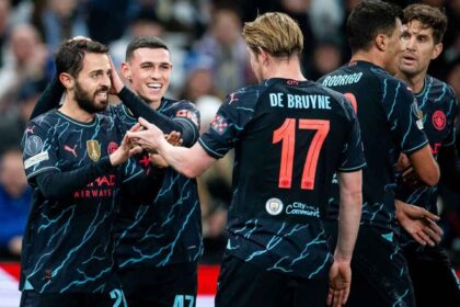Man City triumph 3-1 at Copenhagen in Champions League last 16 first leg