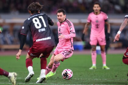 Messi impresses Tokyo fans despite Miami's loss to Kobe