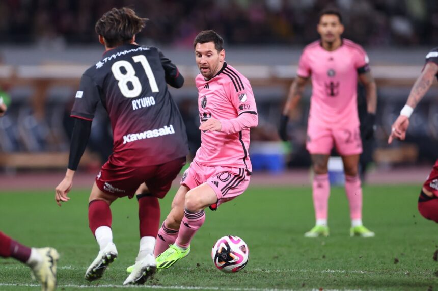 Messi impresses Tokyo fans despite Miami's loss to Kobe