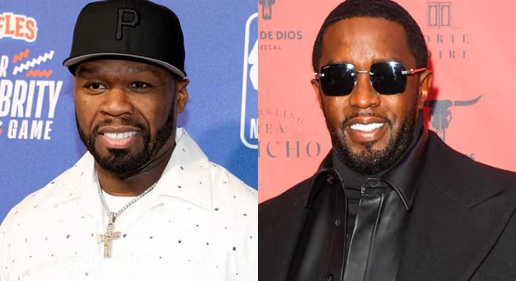 50 Cent Shades Diddy After Feds Raided Rapper's Homes