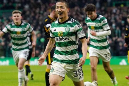 Daizen Maeda nets a hat-trick as Celtic overcome determined Livingston