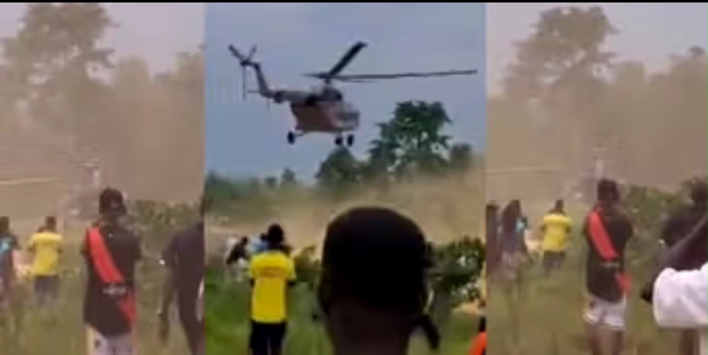 Video Shows Ghana Air Force Helicopter's Emergency Landing, Rescuing 14 Passengers