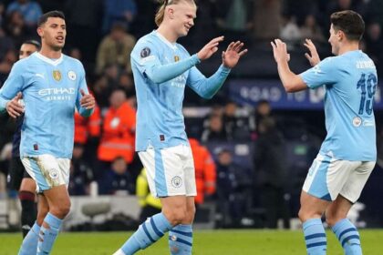 Haaland scores as Man City advance in Champions Le