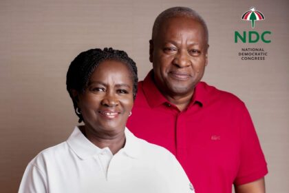 Jane Naana Opoku Agyemang and John Mahama