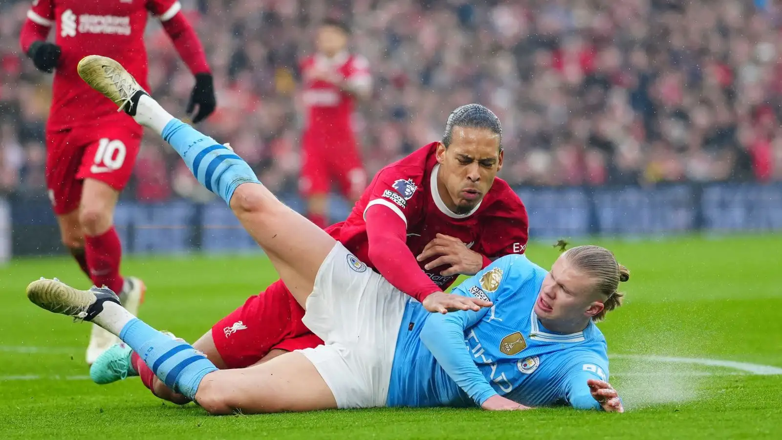 Liverpool 1-1 Man City - Title rivals play out thrilling draw at Anfiel