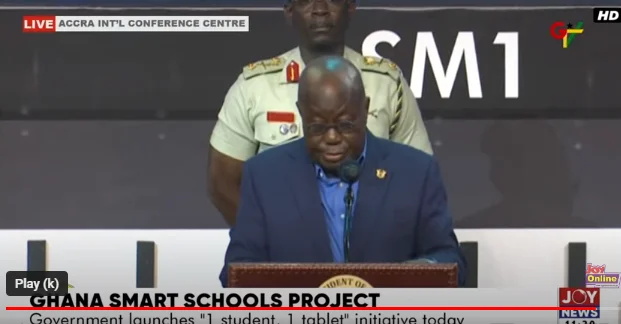 Akufo-Addo Launches Education Ministry's '1 Student, 1 Tablet' Initiative