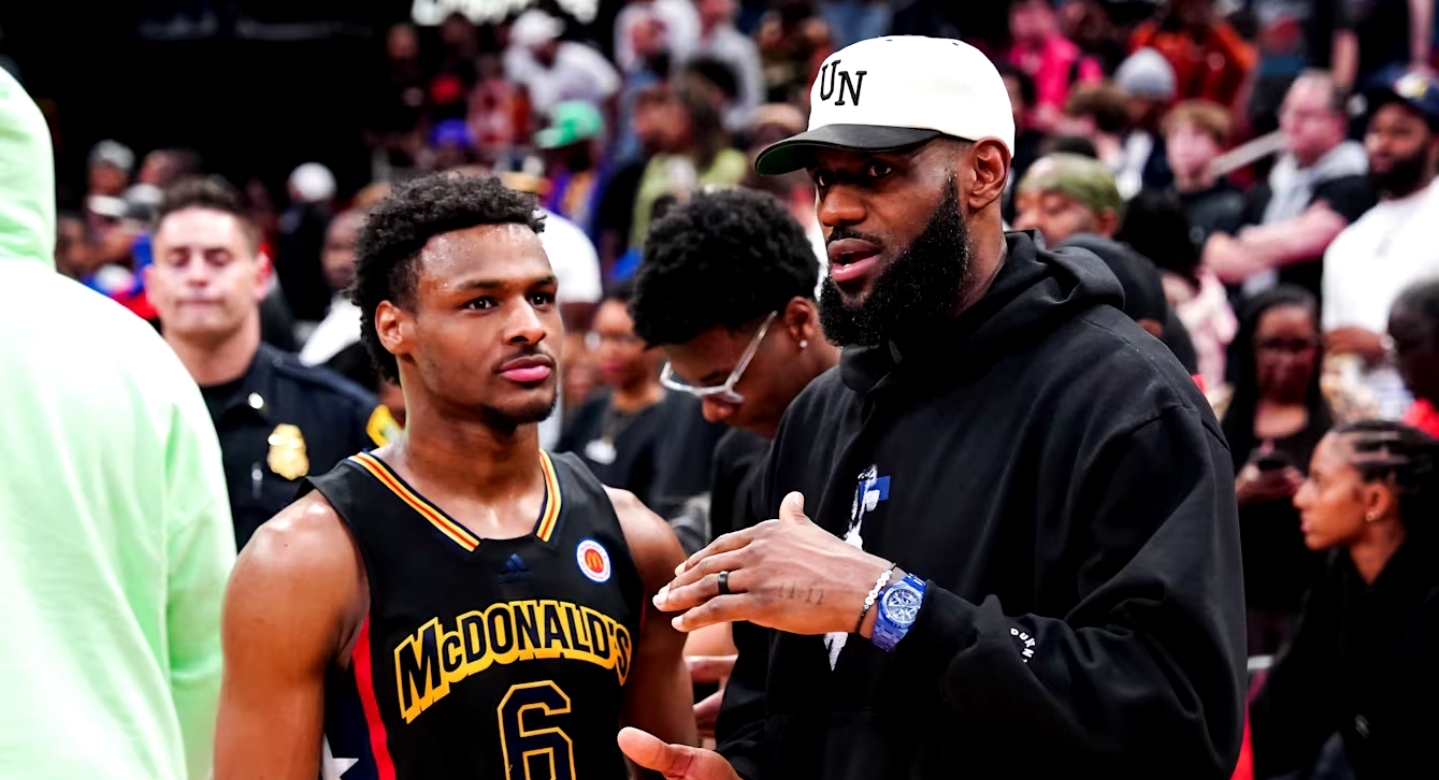 Bronny, the son of NBA icon LeBron James, set to enter the 2024 draft