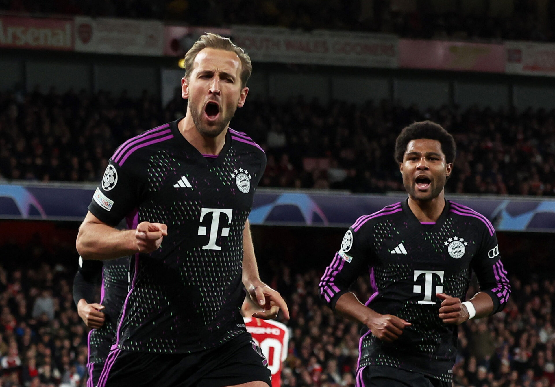 Kane finds the net as Arsenal settle for a draw against Bayern Munich