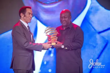 Mahama celebrated at Africa Heritage Awards in Lag