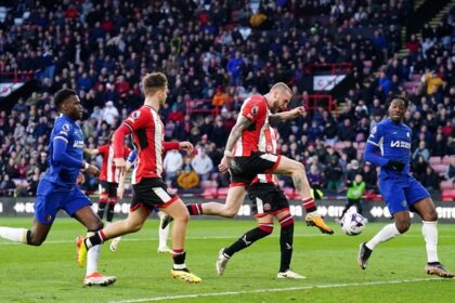 McBurnie's late equalizer for Sheffield United