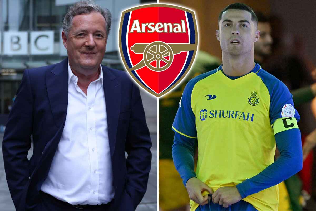 Piers Morgan Calls for Cristiano Ronaldo After Arsenal's Title Hopes Blow Against Aston Villa