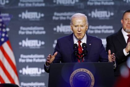 Biden seems to vocalise script prompts in recent teleprompter mishap
