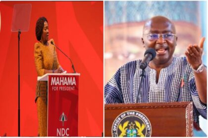 I won't be a driver's mate in crises; I'll tackle problems,Prof Naana Jane jabs Bawumia