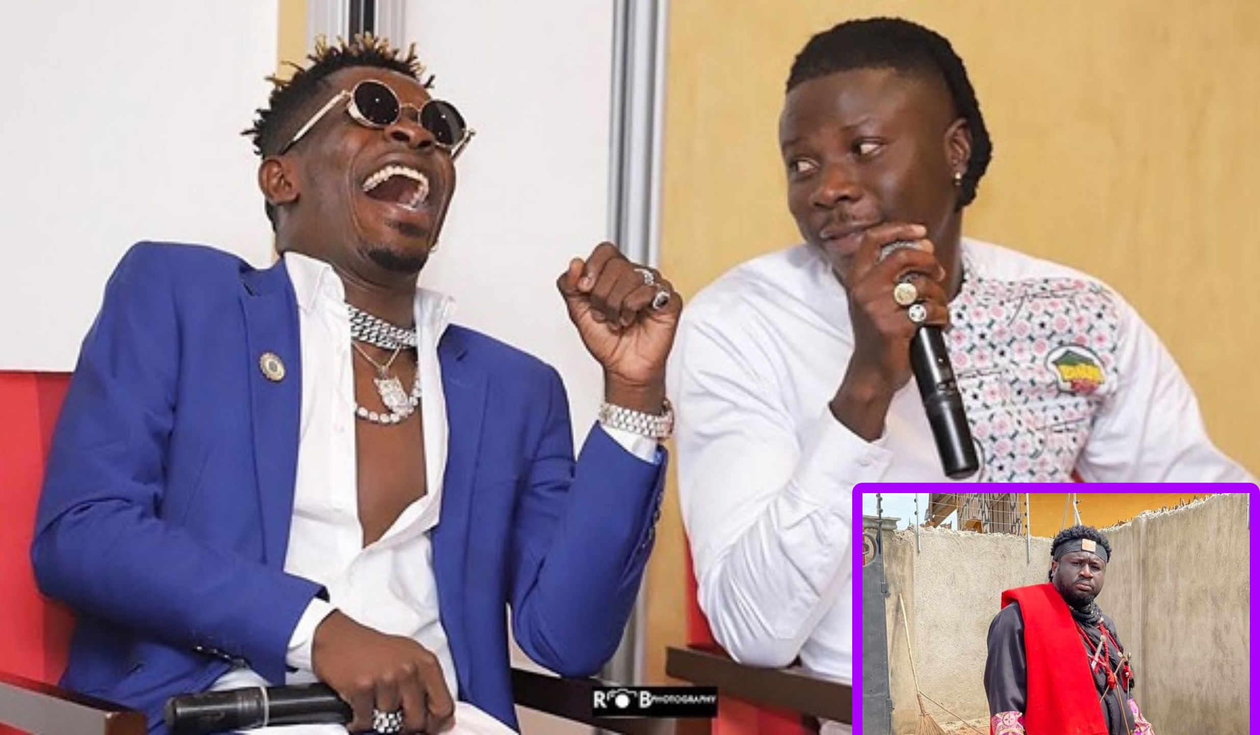 Ajagurajah suggests Stonebwoy and Shatta Wale's rivalry is beneficial for industry progress