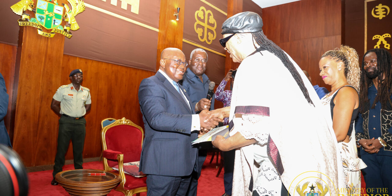 This is home," Stevie Wonder says after gaining Ghana citizenship in his first interview