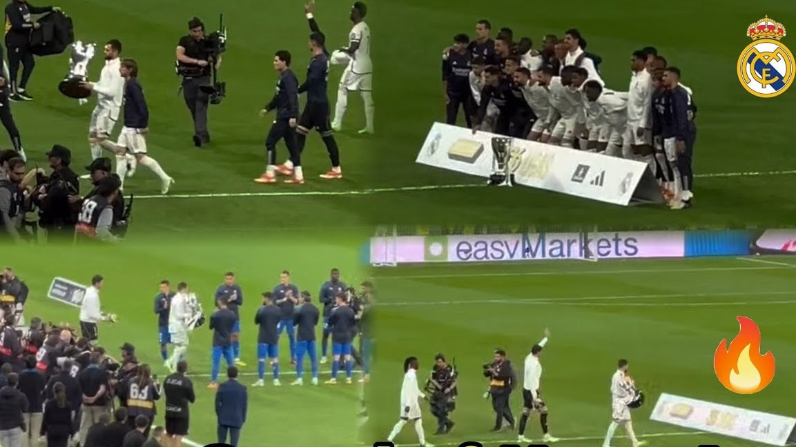 Real Madrid Celebrates 36th La Liga Trophy with 5-0 Win Over Alavés