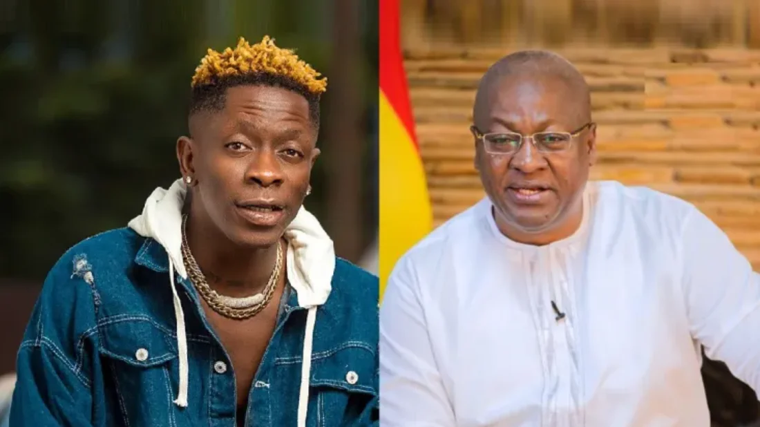 what happened when Shatta Wale and Mahama met on a plane to London
