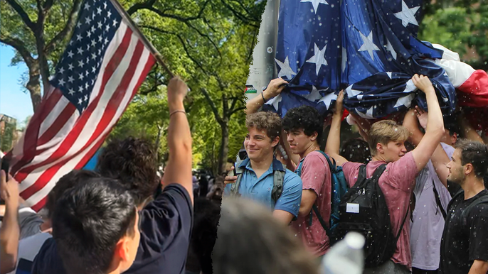 US college students counter anti-Israel hate