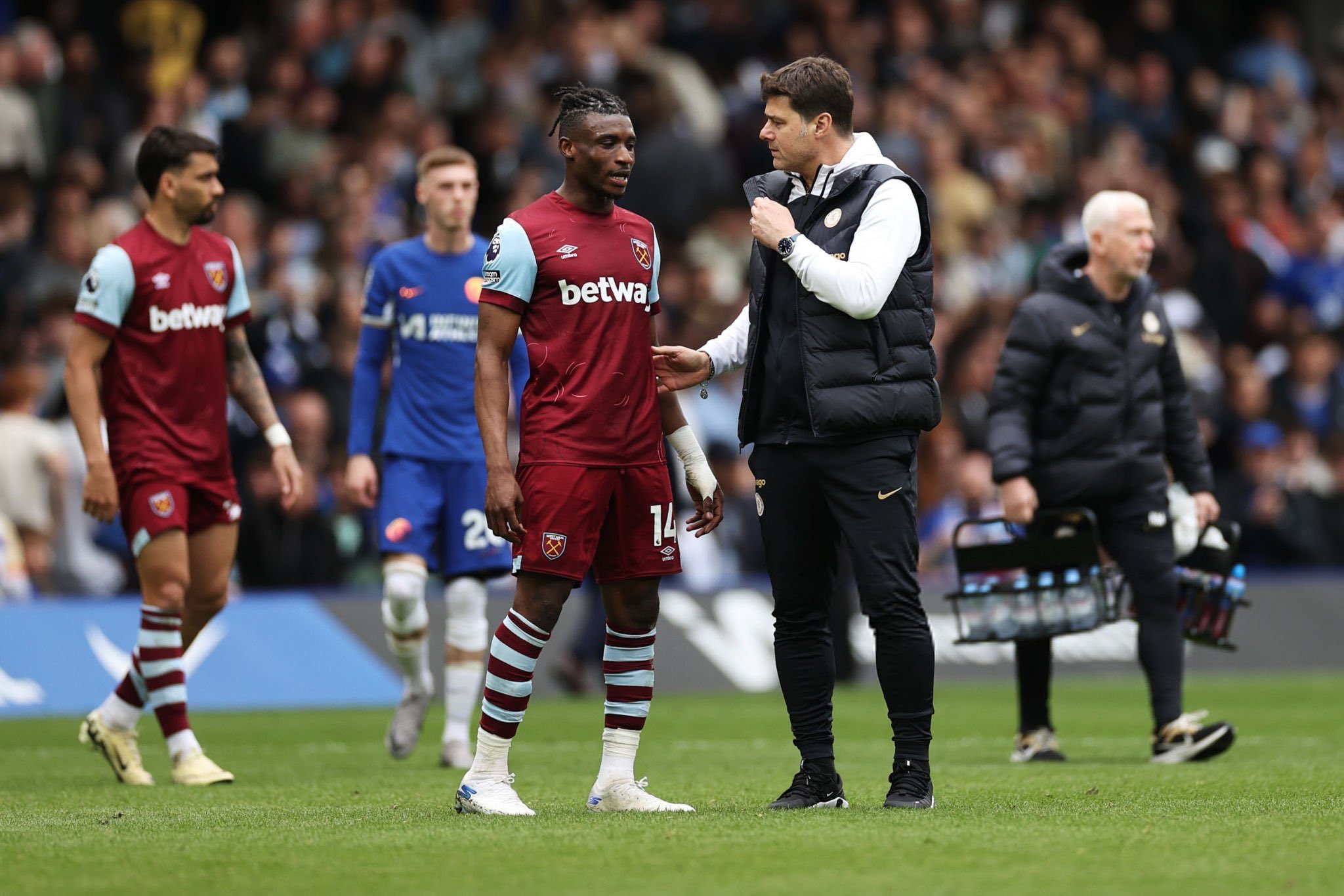 Mohammed Kudus' West Ham suffered a 5-0 defeat against Chelsea