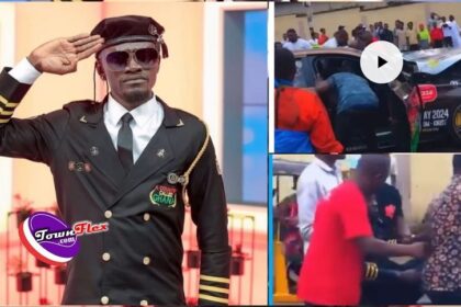 Breaking News: Actor Lilwin involved in an accident at Kumasi [Watch Video]