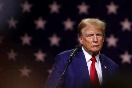 Trump blasts immigrants for taking jobs as he courts voters at a Black church, MAGA event in Detroit