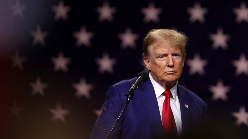 Trump blasts immigrants for taking jobs as he courts voters at a Black church, MAGA event in Detroit