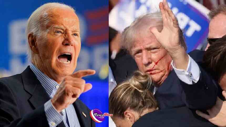 Biden condemns violence after Trump injured in shooting at campaign rally