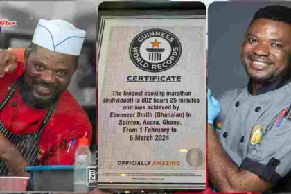 Chef Smith Admits Faking Guinness World Records